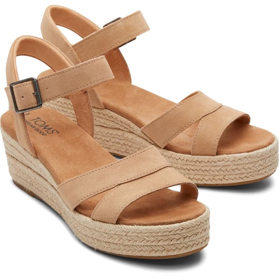 TOMS Audrey 100% Kuh Damen Honig Keile - Image 1