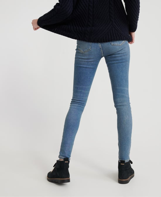 Superdry Super Crafted Skinny Mid Rise Jeans