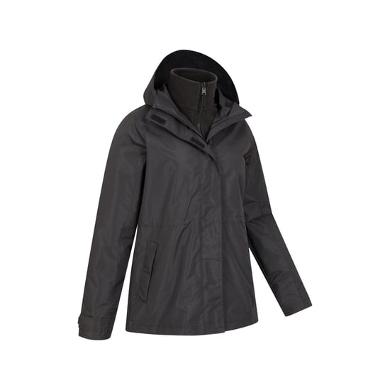 Mountain Warehouse Womens/Ladies Fell II 3 In 1 Jacket (Black)