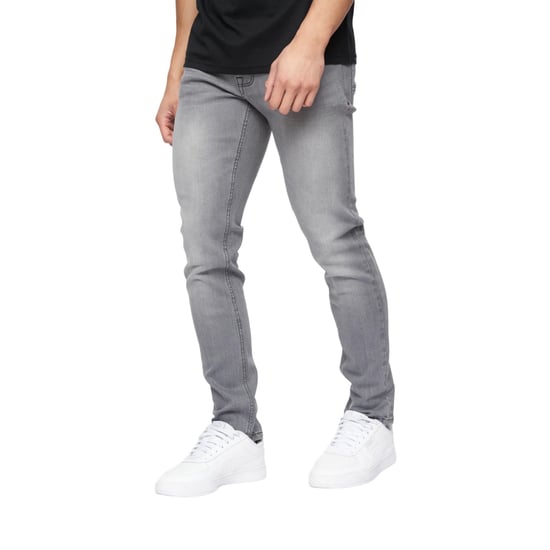 Crosshatch - "Buraca" Jeans für Herren (Graue Wäsche) - Image 3