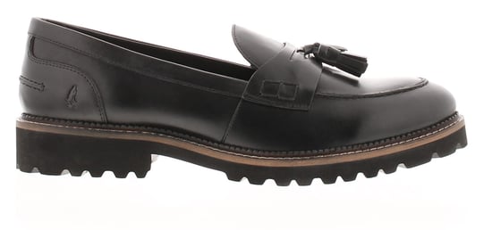 Hush Puppies Ginny Wildleder Damen Schwarze Loafer - Image 2