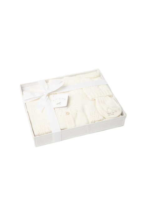 Knitted 4-Piece Baby Gift Set