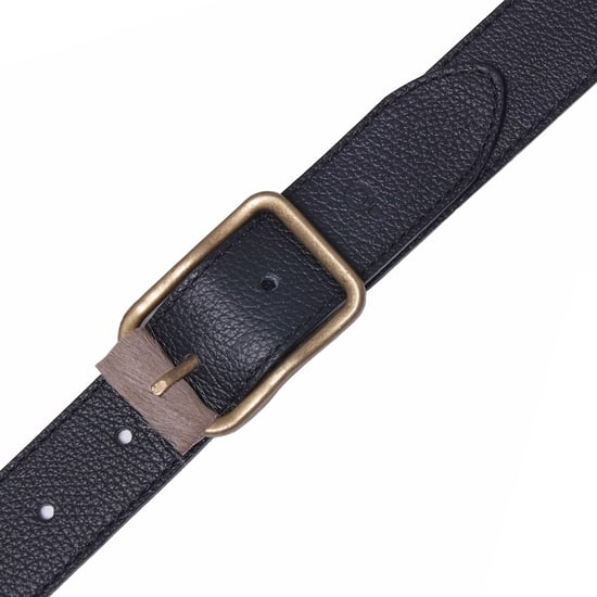 Womens Black Leather Belt 