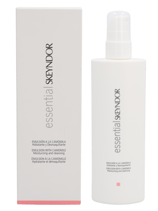 Skeyndor Essential Cleansing Emulsion With Camomile 250ml. - Image 4
