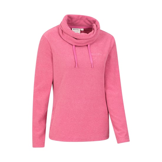 Mountain Warehouse - "Hebridean" Fleece-Oberteil Wasserfallausschnitt für Damen (Dunkelrosa) - Image 5