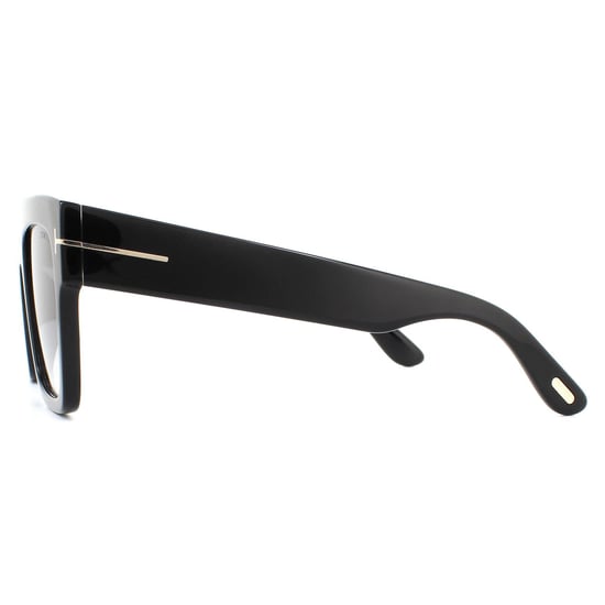 Tom Ford Sonnenbrille Renee FT0847 01B Glänzend Schwarz Grau Rauch Gradient - Image 3