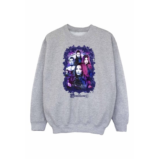 Disney - "The Descendants Attitude" Sweatshirt für Mädchen (Grau) - Image 1