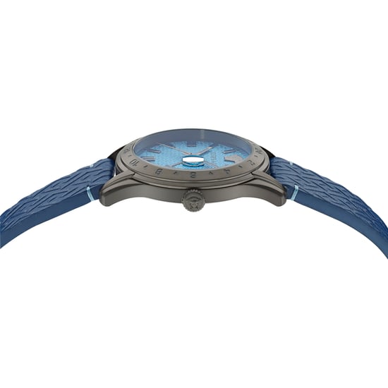 Versace Greca Time Gmt Men's Blue Watch VE7C00423