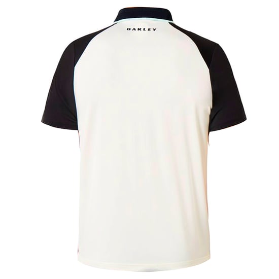 Oakley Black Stripe Ellipse Golf Polo Shirt - Mens