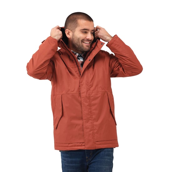 Regatta Mens Sterlings IV Waterproof Jacket (Burnt Henna)