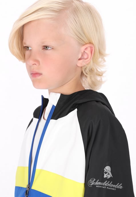 Schmuddelwedda Anorak Jungen (Kids) Königsblau Colorblock - Image 5