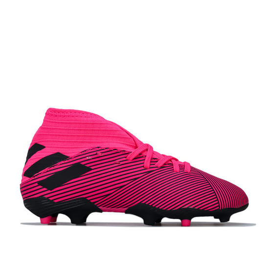 Boy's adidas Junior Nemeziz 19.3 FG Football Boots in Pink