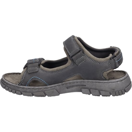 JOSEF SEIBEL Brendan 04 | Sandale für Herren | Grau Brendan 04, asphalt-kombi - Image 3