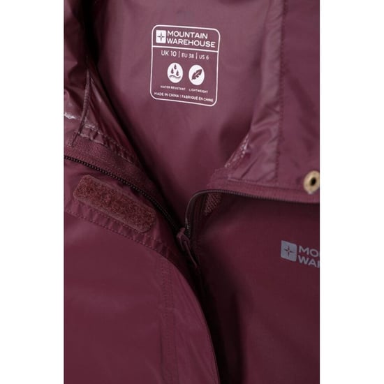 Mountain Warehouse Childrens/Kids Pakka Waterproof Jacket (dunkelviolett) - Image 6