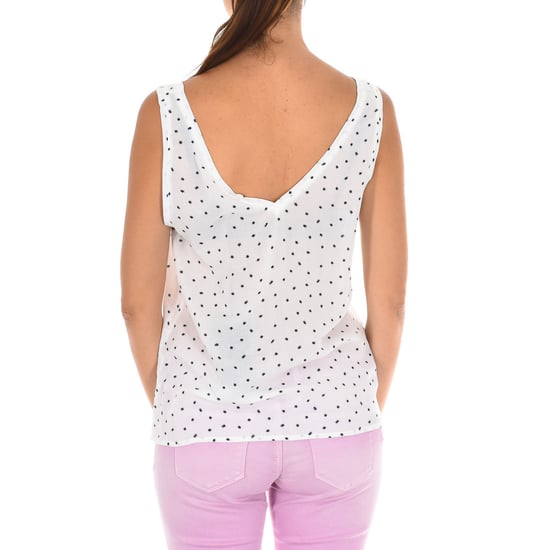 Damen V-Ausschnitt schulterfreies Bluse C5022 - Image 3