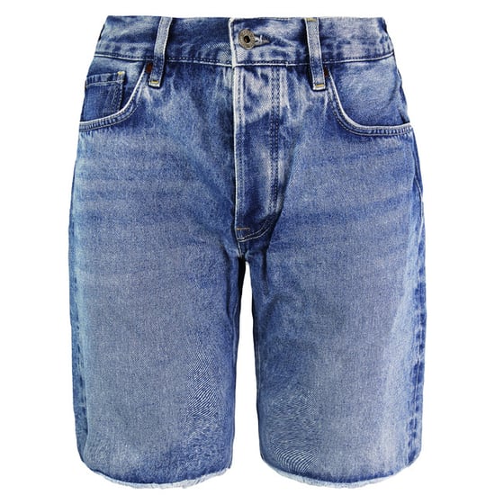 Pepe Jeans Relaxed Fit Belife Jeans Short Mens Blue Bottoms PM800739 000