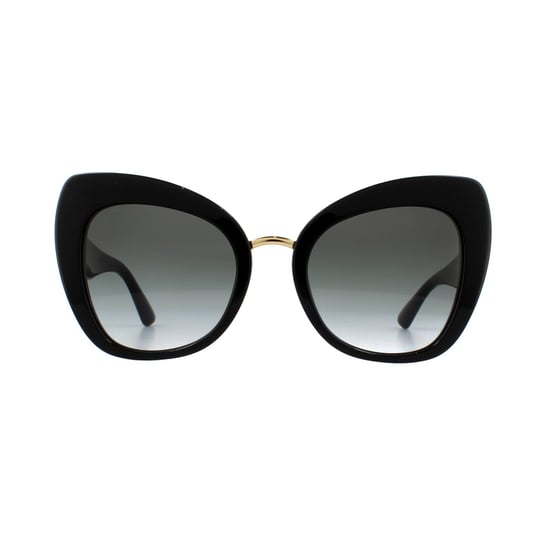 Dolce & Gabbana Sunglasses DG4319 501/8G Black Grey Gradient