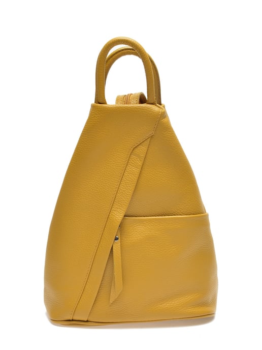 Carla Ferreri SS22 CF 1625 Moutarde Cuir de vachette Sac - Image 1