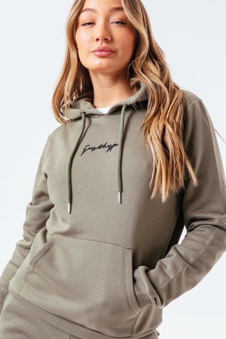 Hype Moss Scribble Women'S Pullover Hoodie