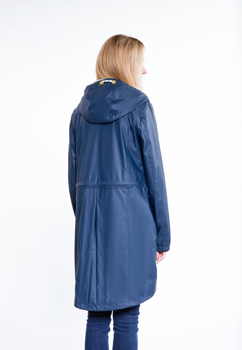 Schmuddelwedda Regenmantel Damen Marine - Image 4
