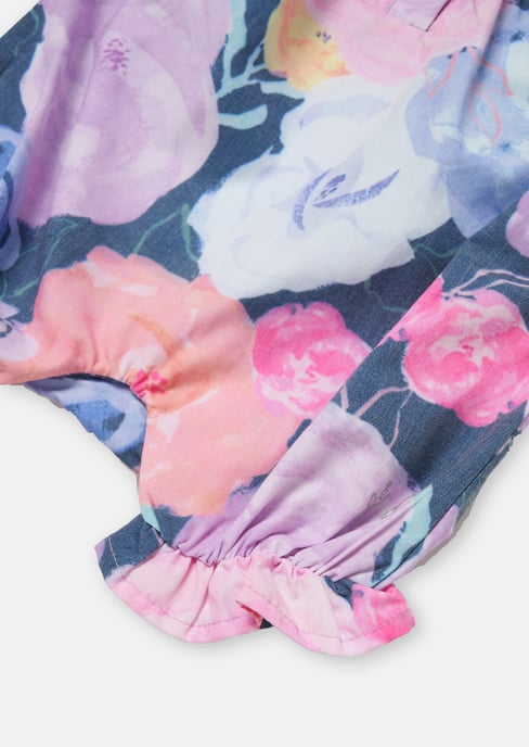 Camille Floral Short Leg Romper
