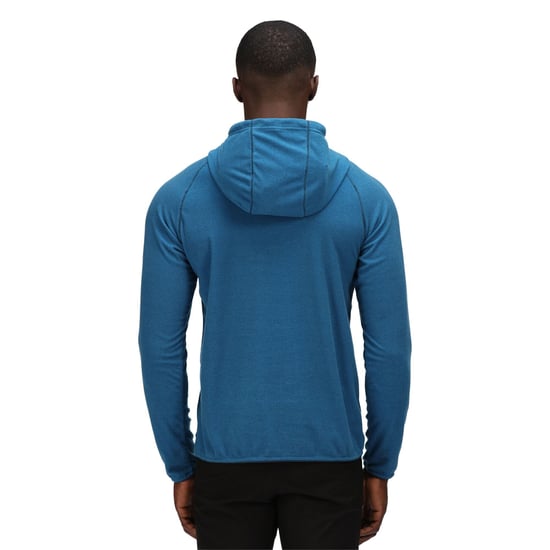 Regatta - "Montes" Kapuzenpullover Leicht für Herren (Königsblau/Dunkel-Jeansblau) - Image 5