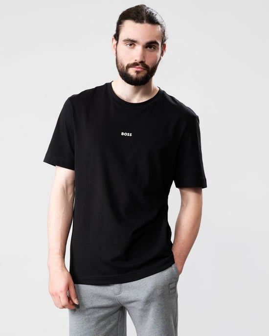 BOSS Orange TChup Herren Rundhals T-Shirt mit kleinem Logo NOS - Image 1