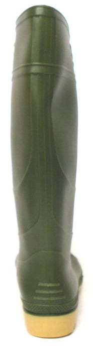 New Mens/Gents Green Full Length Rubber Waterproof Wellington Boots.