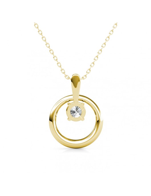 Octavia-Anhänger - Gold und Kristall - Image 4