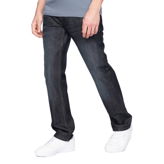 Crosshatch - "New Techno" Jeans für Herren (Dunkle Waschung) - Image 3