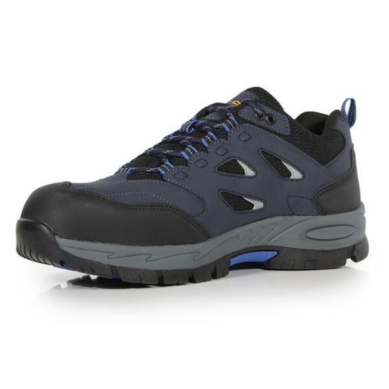 Regatta Mens Mudstone Nubuck Safety Trainers (Black/Granite)