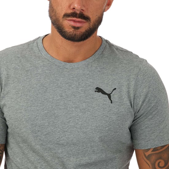 PUMA Mens Essentials Small Logo T-Shirt