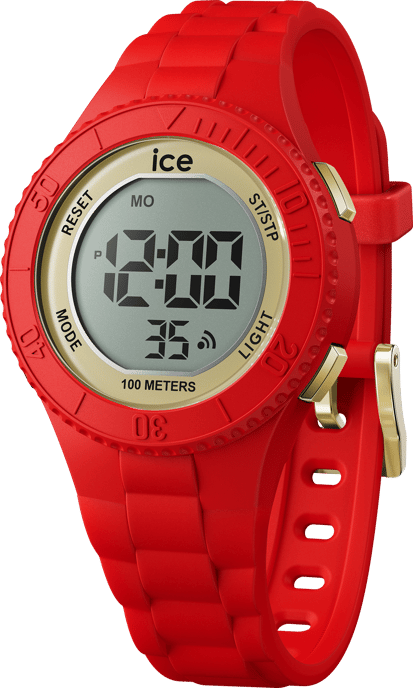 Ice Watch Ice Digit - Red Gold Rot Kind Armbanduhr 021620 - S - Image 1