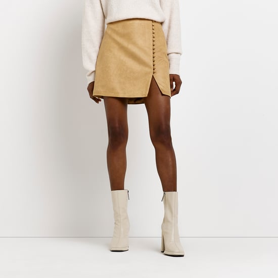 River Island Womens Mini Skirt - Brown