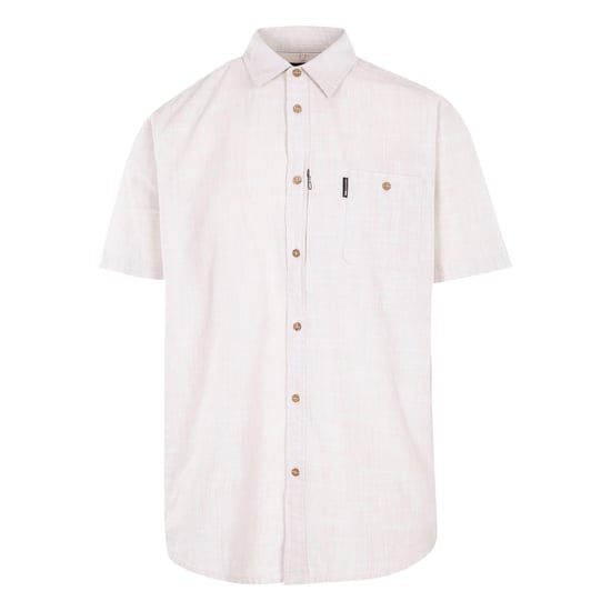 Trespass Mens Basham Woven Shirt (Oatmilk)