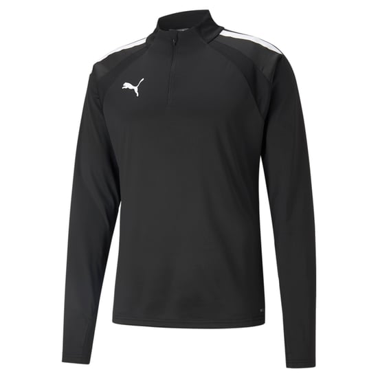 PUMA Herren teamLIGA Viertelreißverschluss Fußballoberteil - Image 4