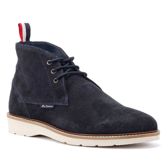 Ben Sherman Hampton Blaue Herren-Wildlederstiefel - Image 2