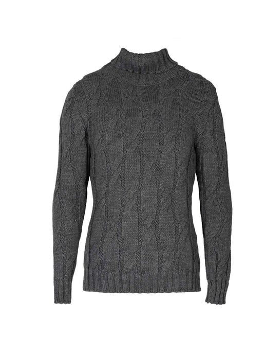 Xagon Man Pullover Turtleneck Herren grau - Image 1