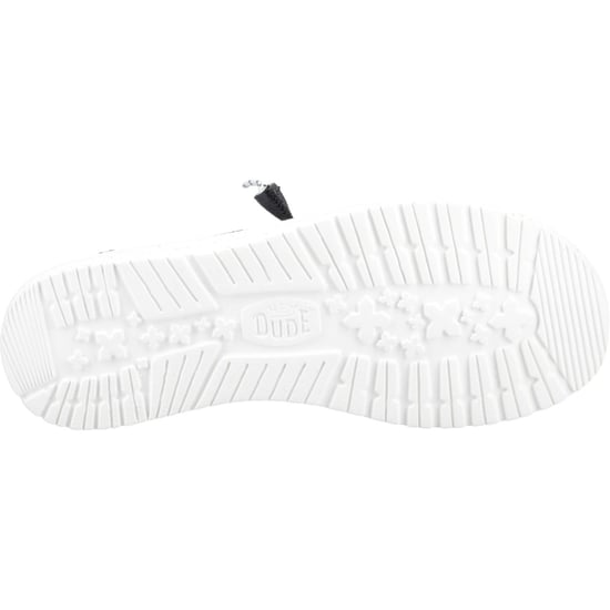 HEYDUDE Wendy Leopard Baumwollmischung Damen Schwarz/Leopard Loafers - Image 3