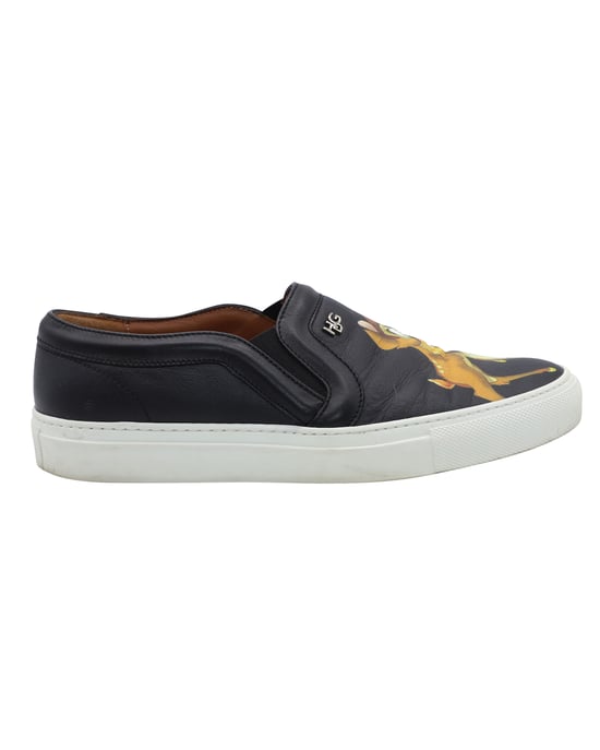 Givenchy Bambi Skate Sneakers aus schwarzem Leder - Image 1