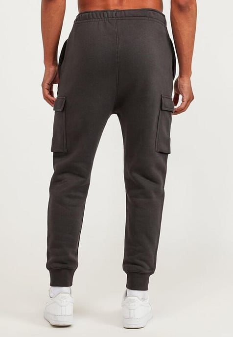 Nike Herren Standard Issue Crew-Trainingsanzug in dunklem Rauchgrau - Image 5
