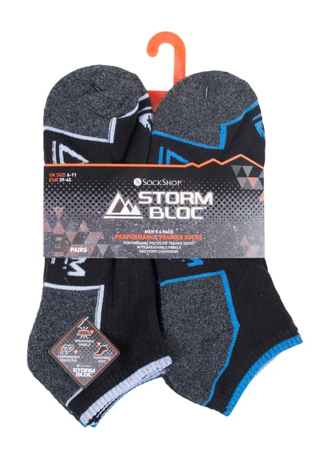 6 Paar Herren atmungsaktiv gepolstert Sohle laufen Low Cut Trainer Socken - Image 2