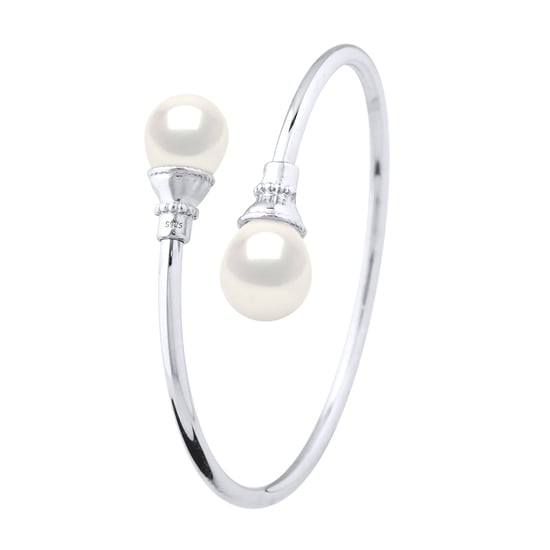 YOU & ME Bracelet Freshwater Pearl 11-12 mm White 925