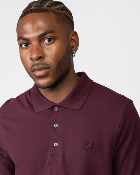 Lyle & Scott Tonal Eagle Herren Poloshirt - Image 2