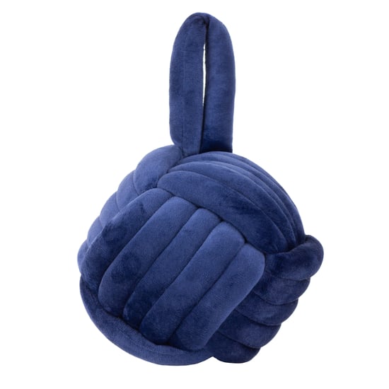 furn. Knot Verflochtenes Samt Türstopper - Image 1
