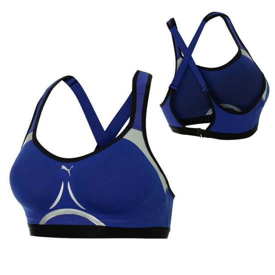 Puma Pwrshape Damen-Sport-BH, blau - Image 1