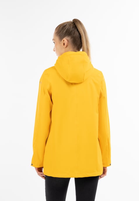 Schmuddelwedda Regenjacke Damen Sonnengelb-271 - Image 4