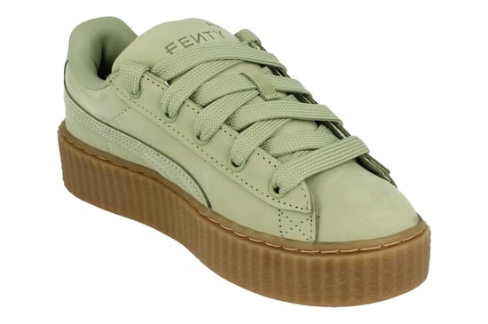 Puma Creeper Phatty Nubuck Unisex Grüne Sneakers - Image 4