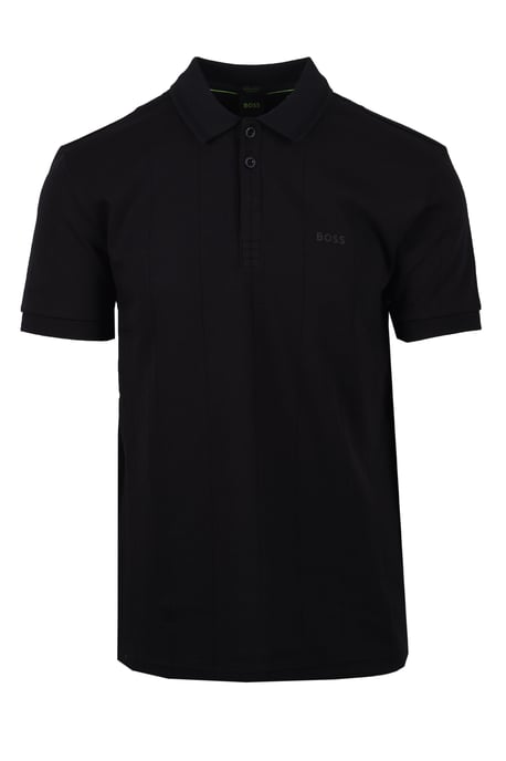 Boss Drop Needle Paddy Polo Shirt Black
