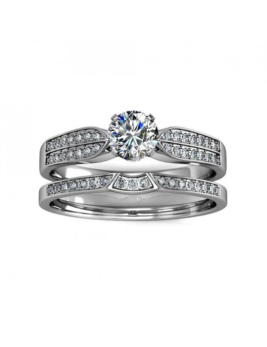 Kaiserin Ring - Silber und Kristall - Image 4